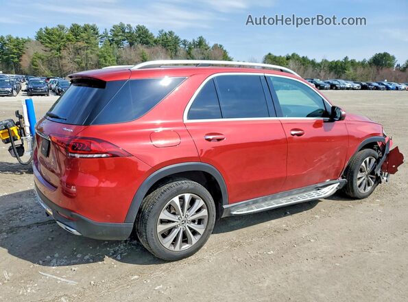4JGFB4KE4MA421106 2021 MERCEDES-BENZ GLE Red 
