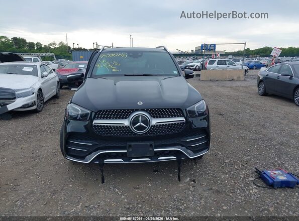 4JGFB5KB7NA771889 2022 MERCEDES-BENZ GLE 450 Black Սարքավորումների վահանակի տեսք