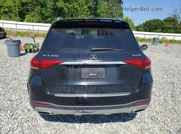 4JGFB5KE3MA448254 2021 MERCEDES-BENZ GLE Черный Вид сзади