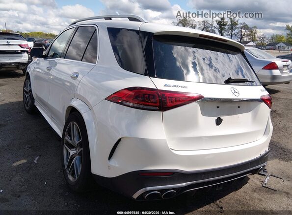 4JGFB6BB8MA266173 2021 MERCEDES-BENZ AMG GLE 53 White Trasero izquierdo