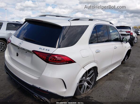 4JGFB6BB8MA266173 2021 MERCEDES-BENZ AMG GLE 53 White Trasero derecho