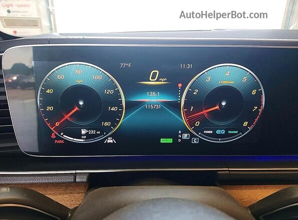 4JGFB8GE2LA172965 2020 MERCEDES-BENZ GLE Black Dashboard view