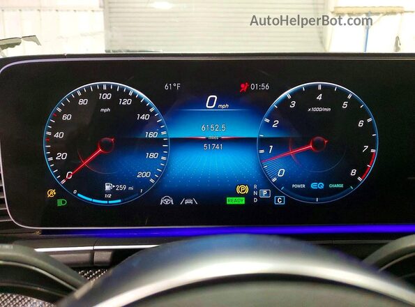 4JGFB8KB2MA271946 2021 MERCEDES-BENZ GLE Gray Вид щитка приладів