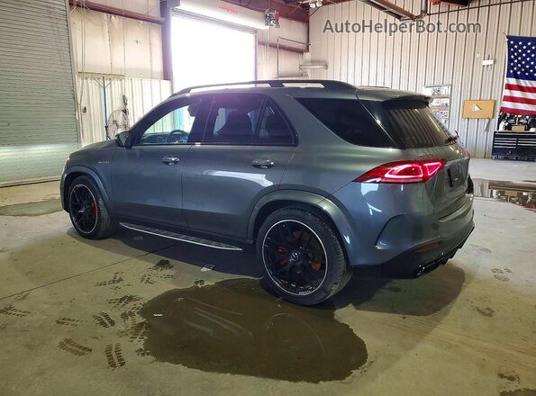 4JGFB8KB2MA271946 2021 MERCEDES-BENZ GLE Gray Задня ліва чверть