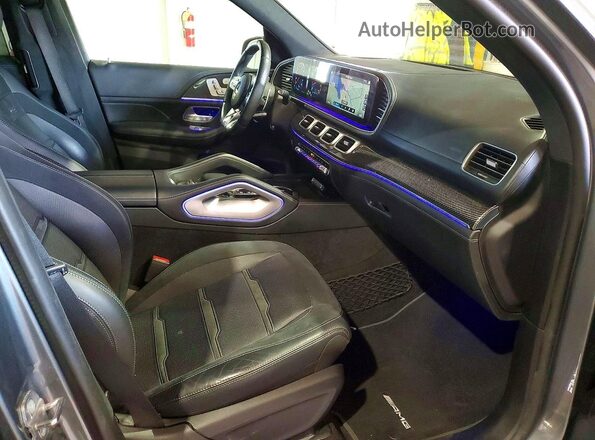 4JGFB8KB2MA271946 2021 MERCEDES-BENZ GLE Gray Вид наклейки з VIN-кодом