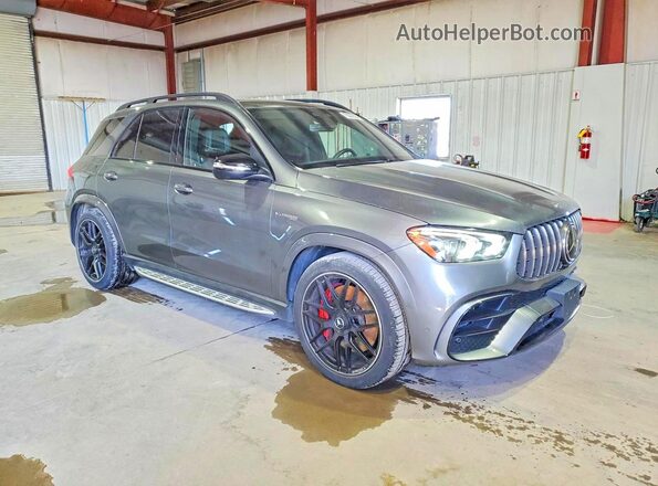 4JGFB8KB2MA271946 2021 MERCEDES-BENZ GLE Gray Передня права чверть