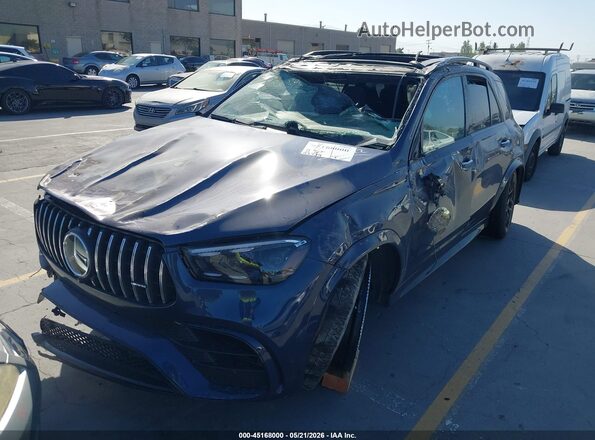 4JGFB8KB7RB116116 2024 MERCEDES-BENZ AMG GLE 63 Blue Դիմացի տեսք
