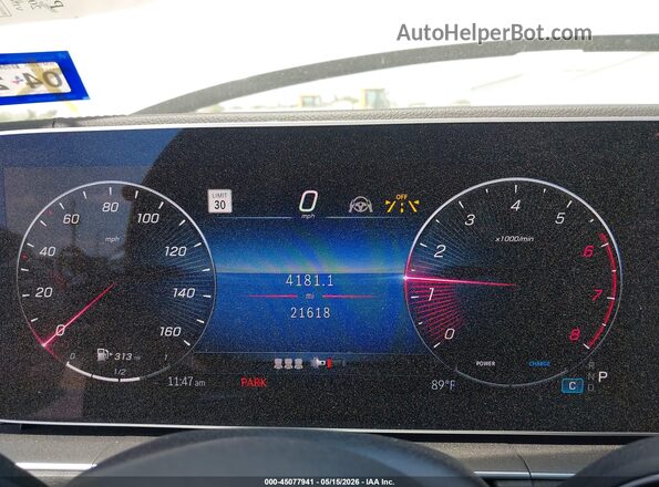 4JGFD5KB5SB313414 2025 MERCEDES-BENZ GLE 450 COUPE Silver Вид задніх сидінь