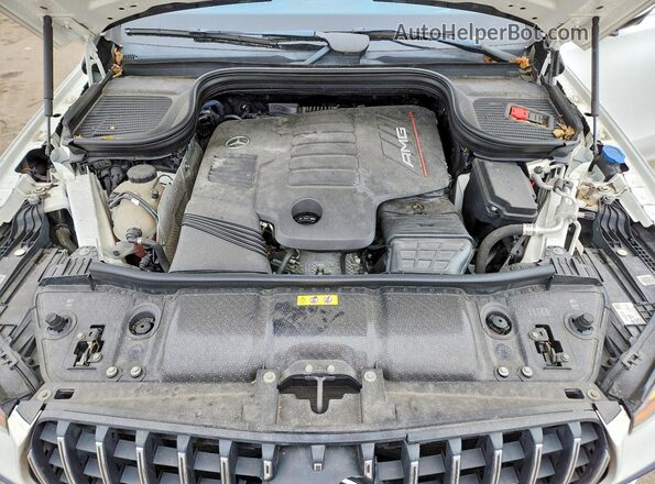 4JGFD6BB0MA220895 2021 MERCEDES-BENZ GLE Белый Вид подкапотного пространства