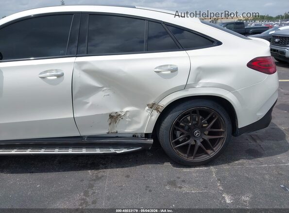 4JGFD6BB9RB100420 2024 MERCEDES-BENZ AMG GLE 53 COUPE Белый Вид спереди