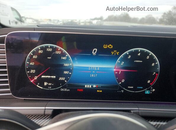 4JGFD8KB6SB454428 2025 MERCEDES-BENZ GLE Gray ხელსაწყოთა პანელის ხედი