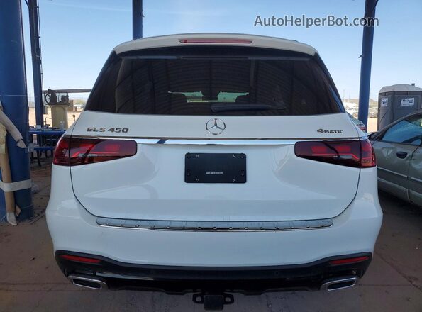 4JGFF5KE4RB214064 2024 MERCEDES-BENZ GLS White Вид ззаду