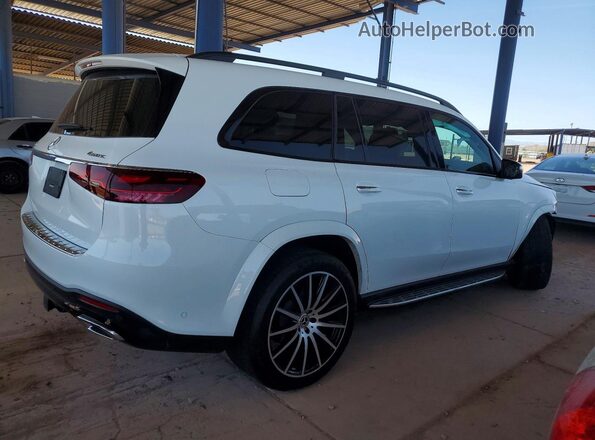 4JGFF5KE4RB214064 2024 MERCEDES-BENZ GLS White Задня права чверть
