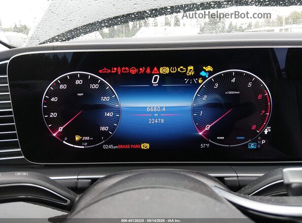 4JGFF5KE5RB035063 2024 MERCEDES-BENZ GLS 450 Black Вид задніх сидінь