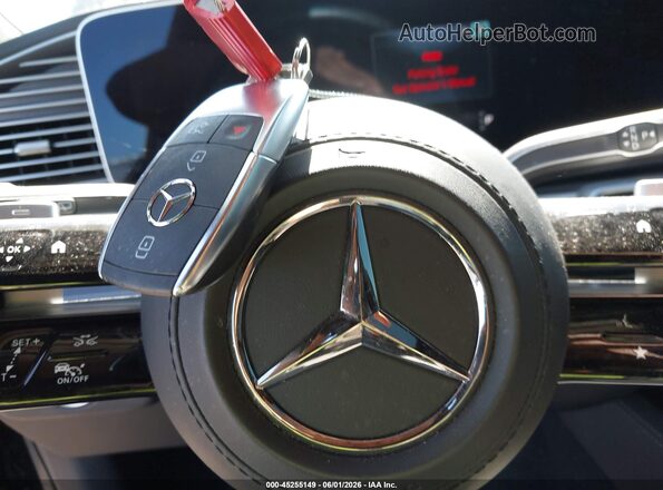 4JGFF5KE5RB083176 2024 MERCEDES-BENZ GLS 450 Black წინა პანელის ხედი