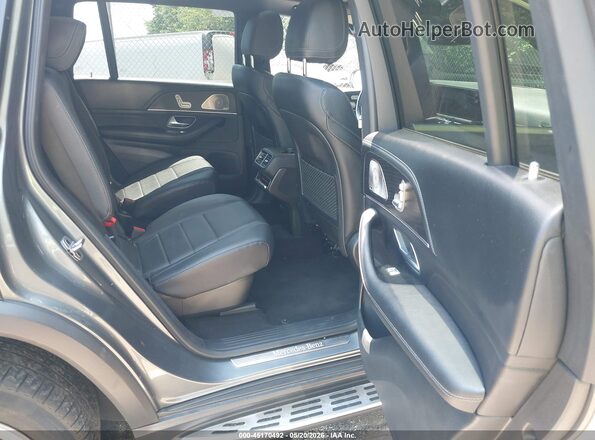 4JGFF5KEXMA546928 2021 MERCEDES-BENZ GLS 450 Gray Vista de la etiqueta del VIN
