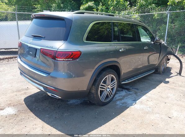 4JGFF5KEXMA546928 2021 MERCEDES-BENZ GLS 450 Gray Trasero derecho