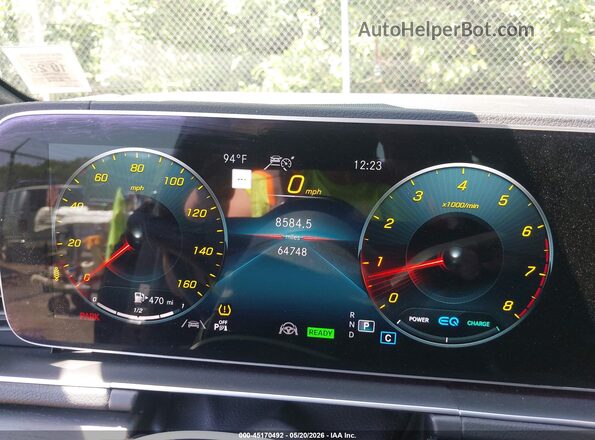 4JGFF5KEXMA546928 2021 MERCEDES-BENZ GLS 450 Gray Vista de los asientos traseros