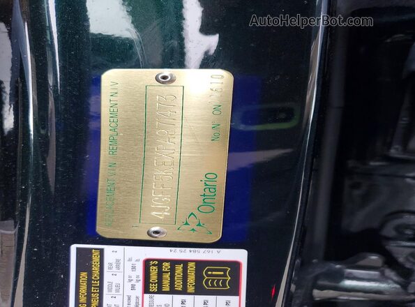 4JGFF5KEXPA971473 2023 MERCEDES-BENZ GLS Green Widok naklejki z numerem VIN