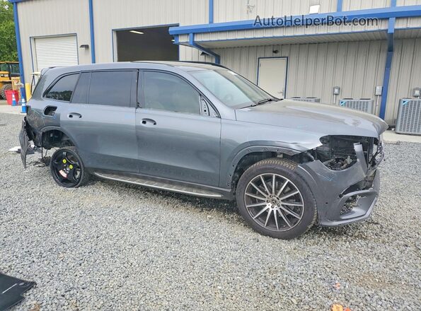 4JGFF8FE6RB137810 2024 MERCEDES-BENZ GLS Серый Передняя правая четверть