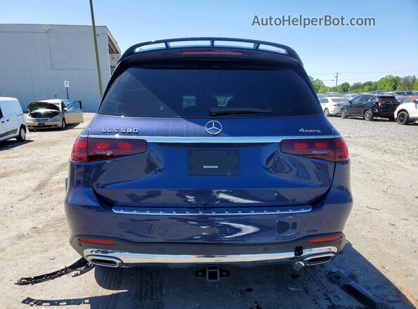 4JGFF8FEXSB338017 2025 MERCEDES-BENZ GLS Blue Rear view