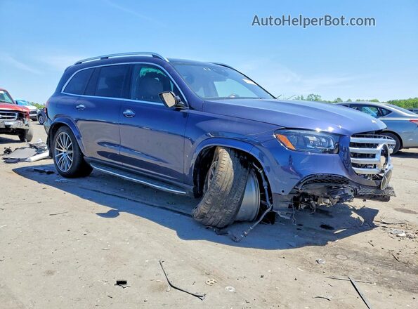 4JGFF8FEXSB338017 2025 MERCEDES-BENZ GLS Blue Front right