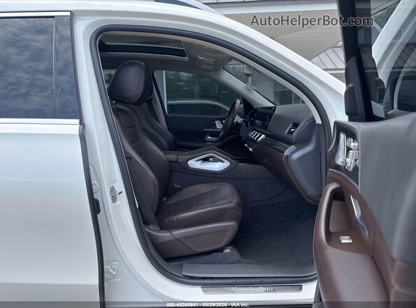 4JGFF8GE1LA218323 2020 MERCEDES-BENZ GLS 580 White Вид салону спереду