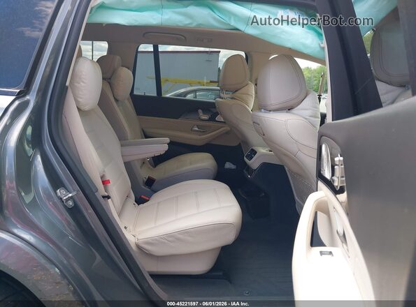 4JGFF8GE4LA159557 2020 MERCEDES-BENZ GLS 580 Gray VIN კოდის სტიკერის ხედი