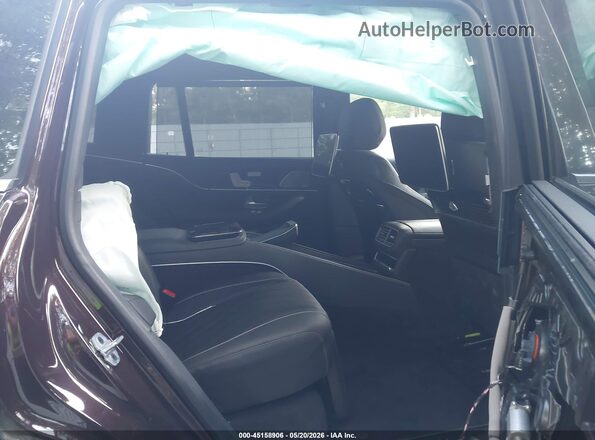 4JGFF8HB2RB191480 2024 MERCEDES-BENZ MAYBACH GLS 600 Maroon VIN კოდის სტიკერის ხედი