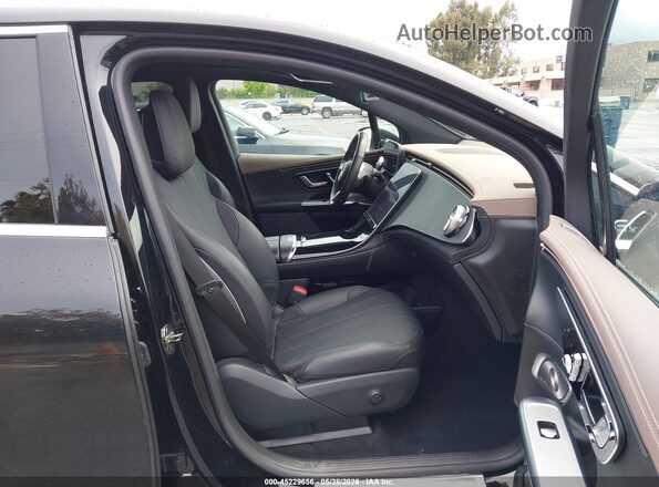 4JGGM1CB0PA012543 2023 MERCEDES-BENZ EQE 350 SUV Black Widok wnętrza z przodu