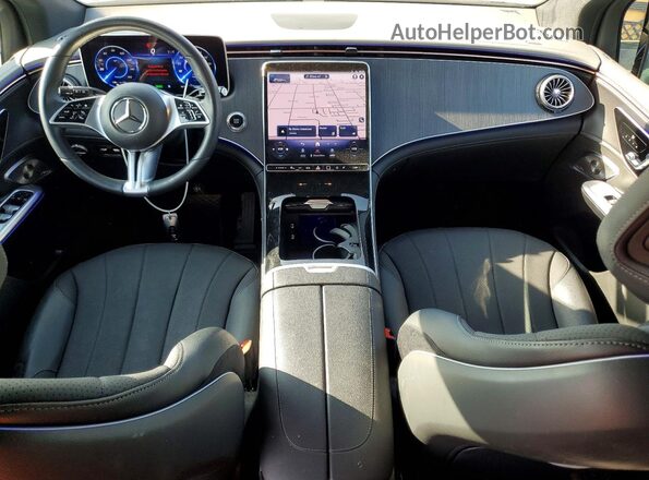 4JGGM1CB4RA051803 2024 MERCEDES-BENZ EQE Gray Вид панелі приладів
