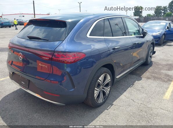 4JGGM1CB9PA037408 2023 MERCEDES-BENZ EQE 350 SUV Blue უკანა მარჯვენა