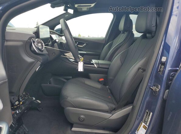 4JGGM1CBXPA039989 2023 MERCEDES-BENZ EQE Blue Widok wnętrza z przodu