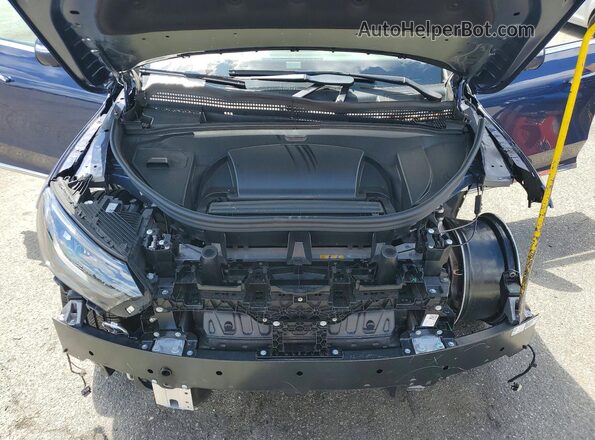4JGGM1CBXPA039989 2023 MERCEDES-BENZ EQE Blue Widok wnętrza z tyłu