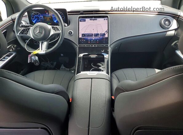 4JGGM1CBXPA039989 2023 MERCEDES-BENZ EQE Blue Widok deski rozdzielczej