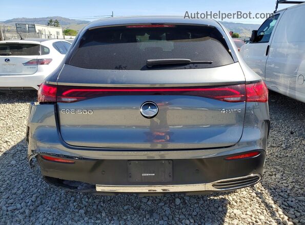 4JGGM2CBXPA038511 2023 MERCEDES-BENZ EQE Gray უკანა ხედი
