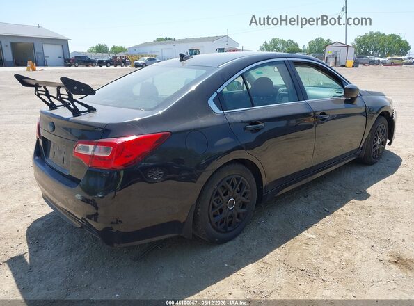 4S3BNAA61G3018163 2016 SUBARU LEGACY Черный Задняя правая четверть