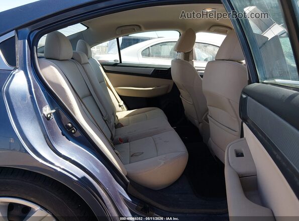 4S3BNAA68H3031333 2017 SUBARU LEGACY Dark Blue VIN კოდის სტიკერის ხედი