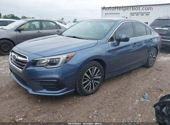 4S3BNAC60J3041213 2018 SUBARU LEGACY Синий Передняя левая четверть