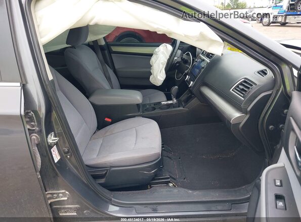 4S3BNAC61J3018488 2018 SUBARU LEGACY Серый Вид салона спереди