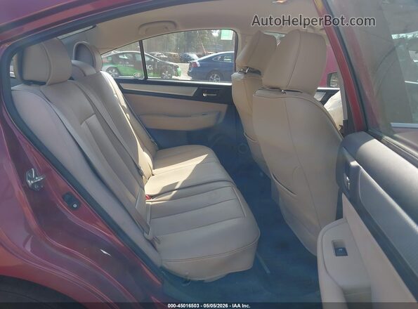 4S3BNAC63H3008376 2017 SUBARU LEGACY Красный Вид наклейки с VIN-кодом