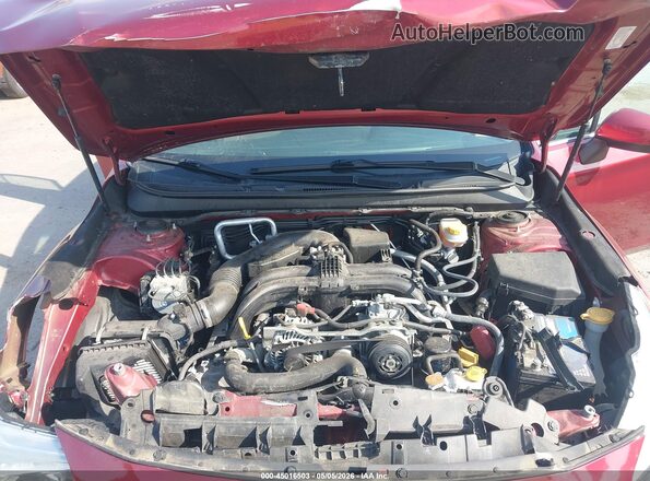 4S3BNAC63H3008376 2017 SUBARU LEGACY Красный Вид сзади