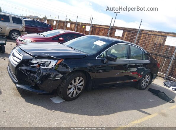 4S3BNAC64H3057358 2017 SUBARU LEGACY Black Vista interior trasera