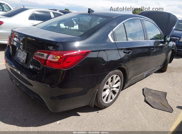 4S3BNAC64H3057358 2017 SUBARU LEGACY Black Trasero derecho