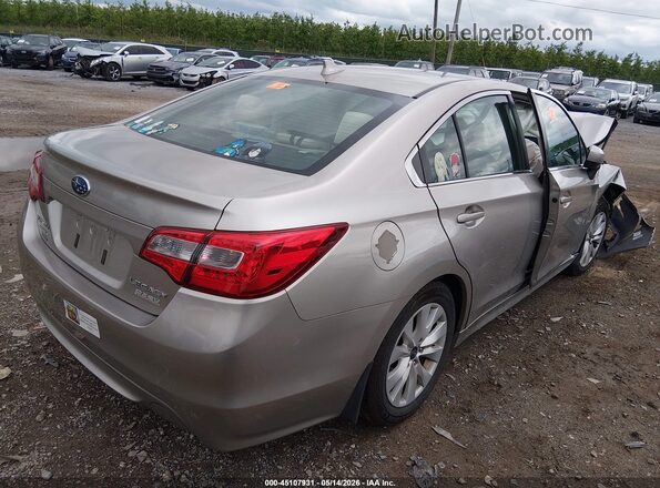 4S3BNAC67G3056915 2016 SUBARU LEGACY Silver Задня права чверть