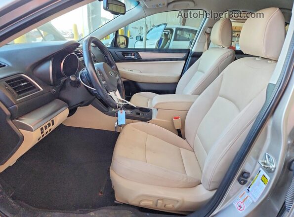 4S3BNAC68G3014737 2016 SUBARU LEGACY Tan 