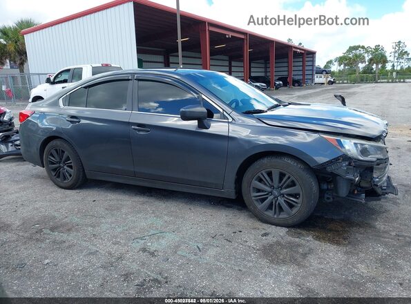 4S3BNAC68J3006144 2018 SUBARU LEGACY Gray უკანა სალონის ხედი