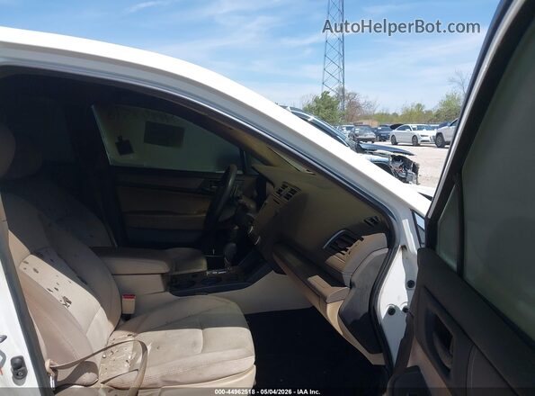 4S3BNAC6XJ3028047 2018 SUBARU LEGACY White Widok wnętrza z przodu