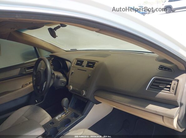 4S3BNAC6XJ3028047 2018 SUBARU LEGACY White Widok zestawu wskaźników