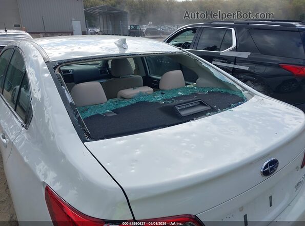 4S3BNAD61H3023649 2017 SUBARU LEGACY White წინა ხედი